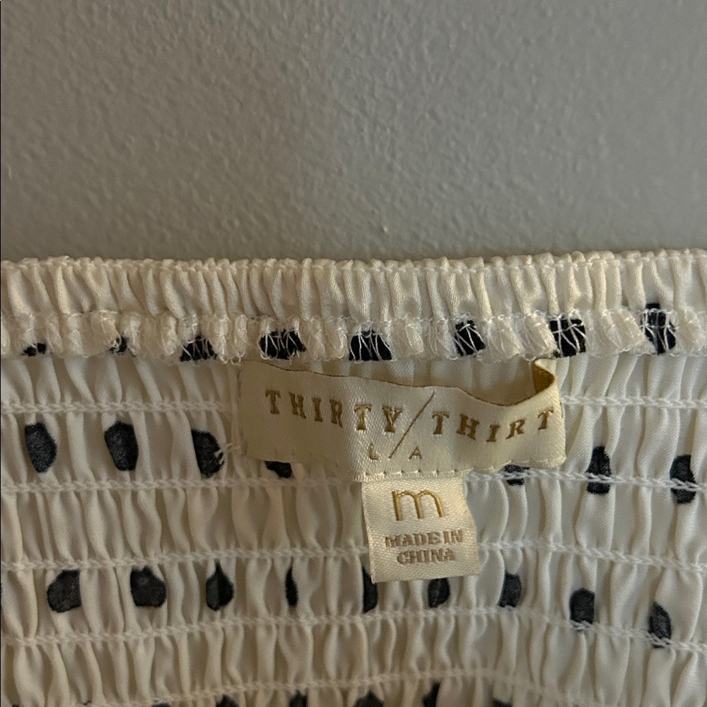 Thirty thirty Polka Dot Women's Top - Picture 3 of 4